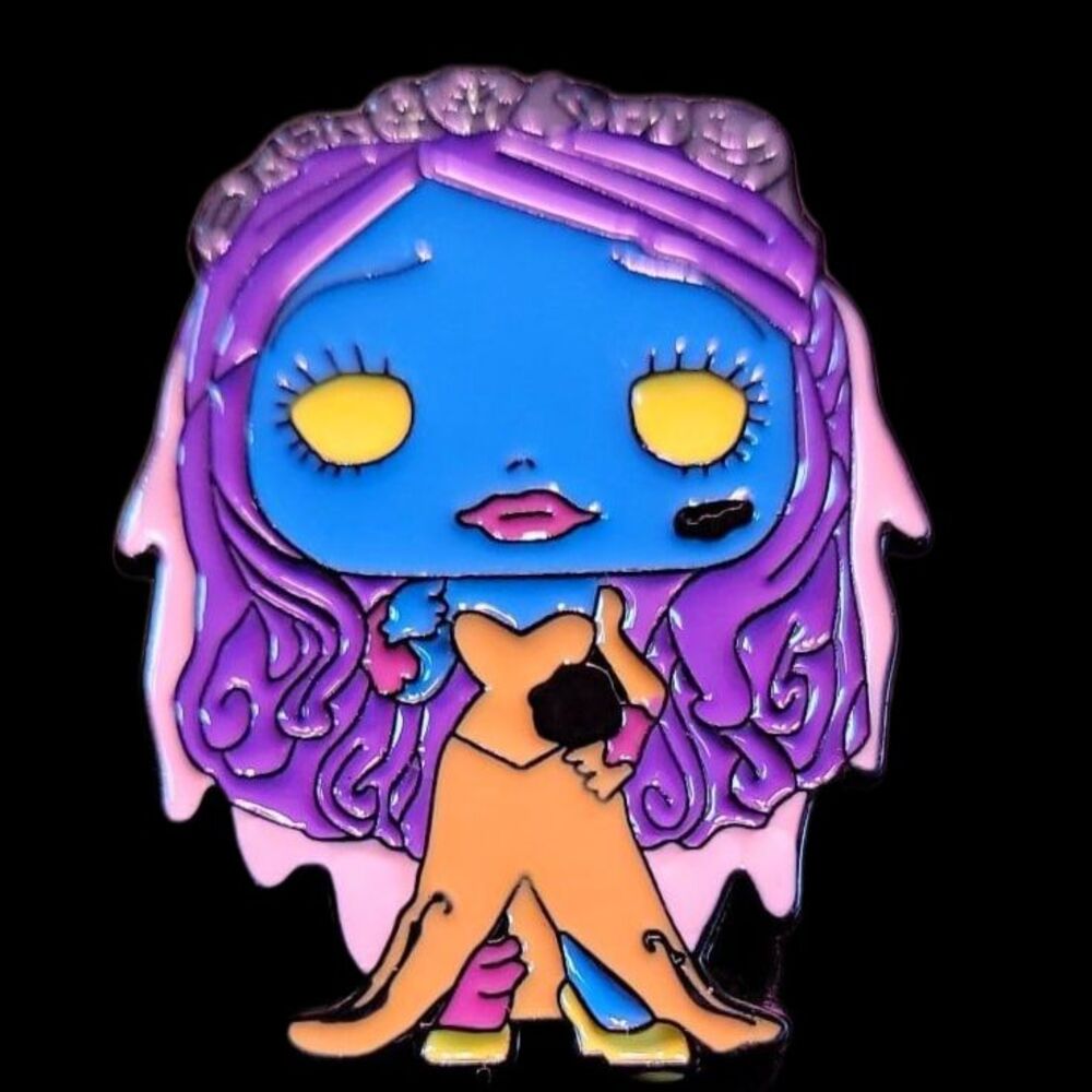 1 cute zombie Corpse Bride Disney‎ enamel pin